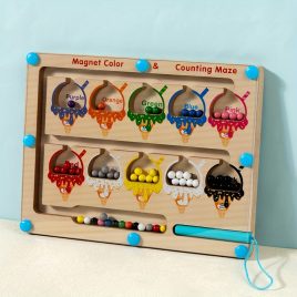 Tabel colorat de numărare și clasificare pentru copii