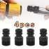 4 adaptoare tub spiral din PVC plastic