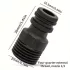 4 adaptoare tub spiral din PVC plastic