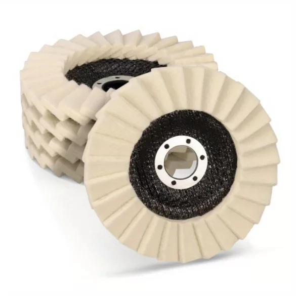 Set de 5 discuri de pâslă de 125 mm pentru polizoare unghiulare