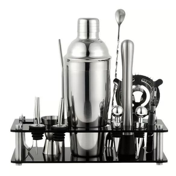 Set profesional de shaker pentru cocktail din oțel inoxidabil