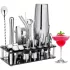 Set profesional de shaker pentru cocktail din oțel inoxidabil