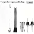 Set profesional de shaker pentru cocktail din oțel inoxidabil