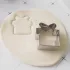 1 buc, Tăietor de Biscuiți în Formă de Cutie Cadou