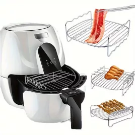   Set suplimentar de rafturi pentru cuptor din oțel inoxidabil cu ventilator