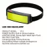 Lampă Frontală Ultra-Luminoasă COB Reîncărcabilă prin USB cu Durată Lungă de Viață a Bateriei