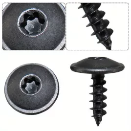 20 șuruburi Torx negre