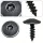20 șuruburi Torx negre