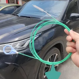   Instrument de curățare multifuncțional pentru scurgeri, perie cu cablu de oțel flexibil pentru trapa auto, uși, frigider și întreținerea rezervorului de combustibil