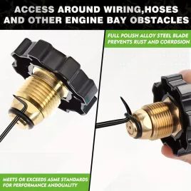   Set de 10 clești și cârlige, set de clești de precizie pentru etanșarea uleiului auto