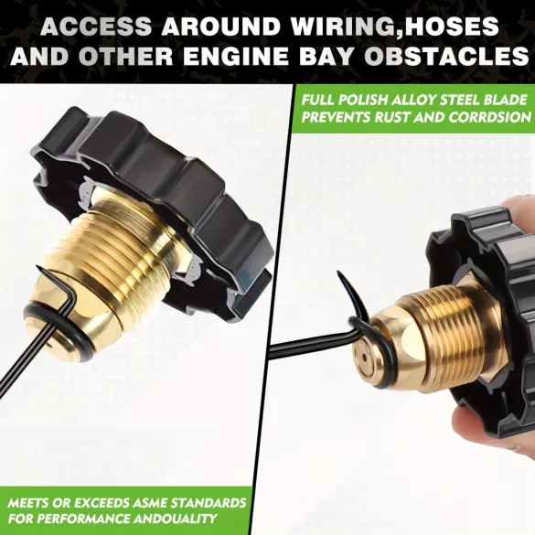 Set de 10 clești și cârlige, set de clești de precizie pentru etanșarea uleiului auto