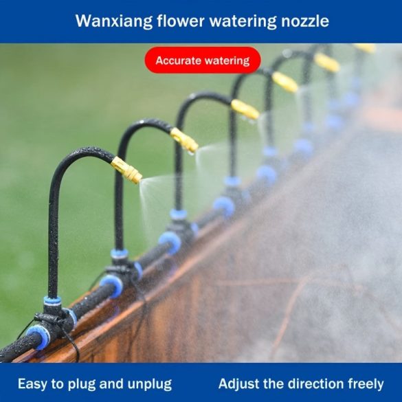 Set de 5 duze de ceață cu furtun flexibil de 8 inchuri