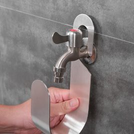 Suport din Metal Inoxidabil pentru Furtun de Grădină