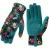 Mănuși de grădină din poliester cu model floral