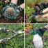Mănuși de grădină din poliester cu model floral