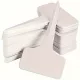 50 etichete durabile albe din plastic tip T pentru plante