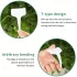 50 etichete durabile albe din plastic tip T pentru plante