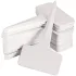 50 etichete durabile albe din plastic tip T pentru plante