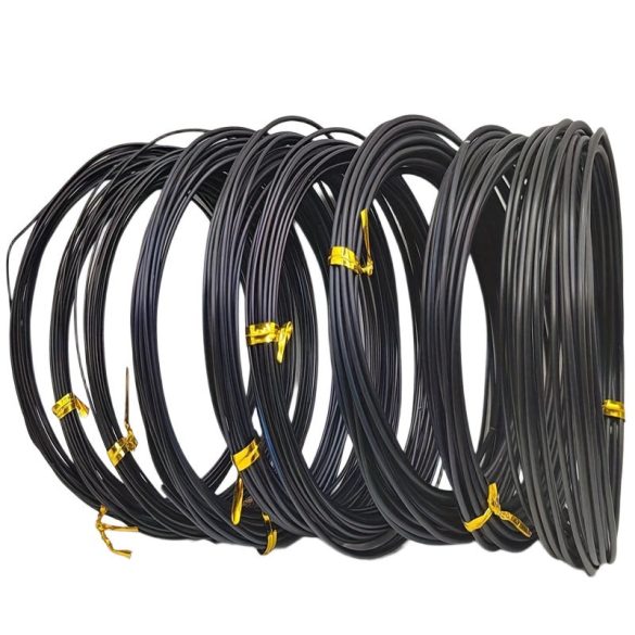 9 role de sârmă antrenament bonsai din aluminiu eloxat, 147 picioare lungime