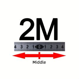   Bandă de măsurare autoadezivă din metal - Durabilă, inoxidabilă și rezistentă la uzură cu scală transparentă