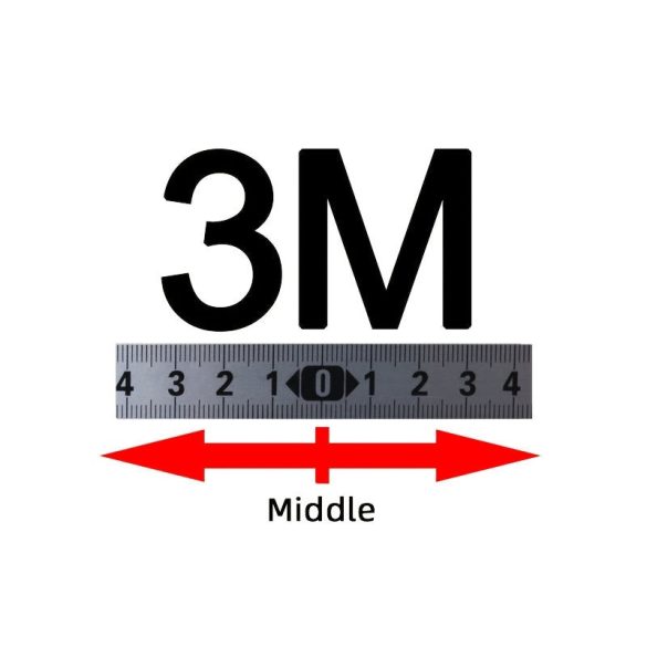 Bandă de măsurare autoadezivă din metal - Durabilă, inoxidabilă și rezistentă la uzură cu scală transparentă