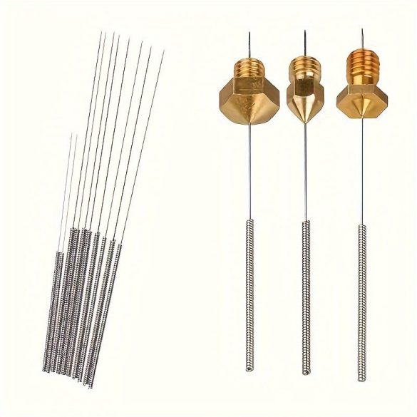 Set de curățare pentru duze de imprimantă 3D, 10 bucăți