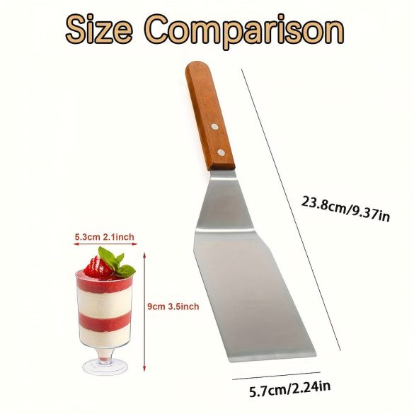 Set spatule din oțel inoxidabil rezistent la căldură