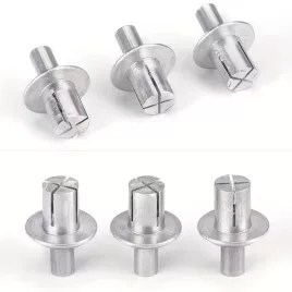 50 de nituri din aliaj de aluminiu cu cap rotund