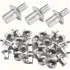 50 de nituri din aliaj de aluminiu cu cap rotund