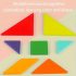 Fa Tangram joc de puzzle geometric