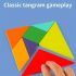 Fa Tangram joc de puzzle geometric