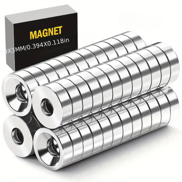 10 magneți disc neodimium
