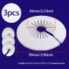 Diametru interior 5.6 cm, diametru exterior 9.9 cm - 3 bucăți