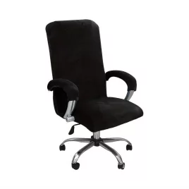   3 huse elastice din catifea plușată pentru scaun de birou computerizat