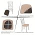 Set 6 Huse Elastice Tricotate Clasice pentru Scaune