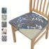 6 huse de scaun pentru dining cu motive florale
