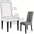 Set husă elastică pentru scaun de dining cu model floral