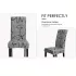 Set husă elastică pentru scaun de dining cu model floral