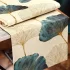 Fugar de masă cu model de frunze de ginkgo albastru-verde-auriu
