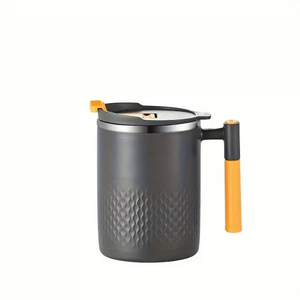 Cana de Cafea 450ml cu Mâner și Capac