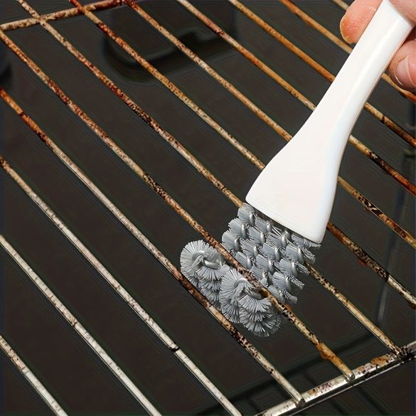 Perie de Curățare pentru Grătar BBQ cu Mâner Ergonomic