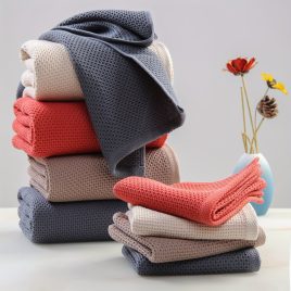 Set prosoape de bucătărie din bumbac cu textură gofrată