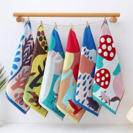 Prosoape Vintage din Bumbac pentru Vase Tündérvárosi