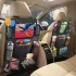Organizator auto pentru spătar cu suport de masă