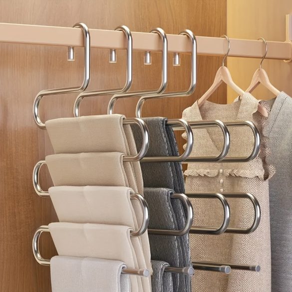 Umeraș Pantaloni Multistrat Economisire Spațiu