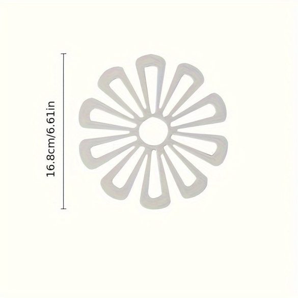 1 suport termoizolant din silicon cu model floral