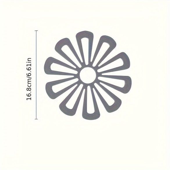 1 suport termoizolant din silicon cu model floral