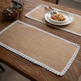 6x Șervețel de Masă Retro American Simplu