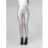 Leggings cu Talie Înaltă din Imitatie de Piele cu Căptușeală de Pluș