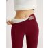 Leggings de damă cu talie înaltă, căptușite cu polar, pentru sporturi de iarnă, fitness și yoga
